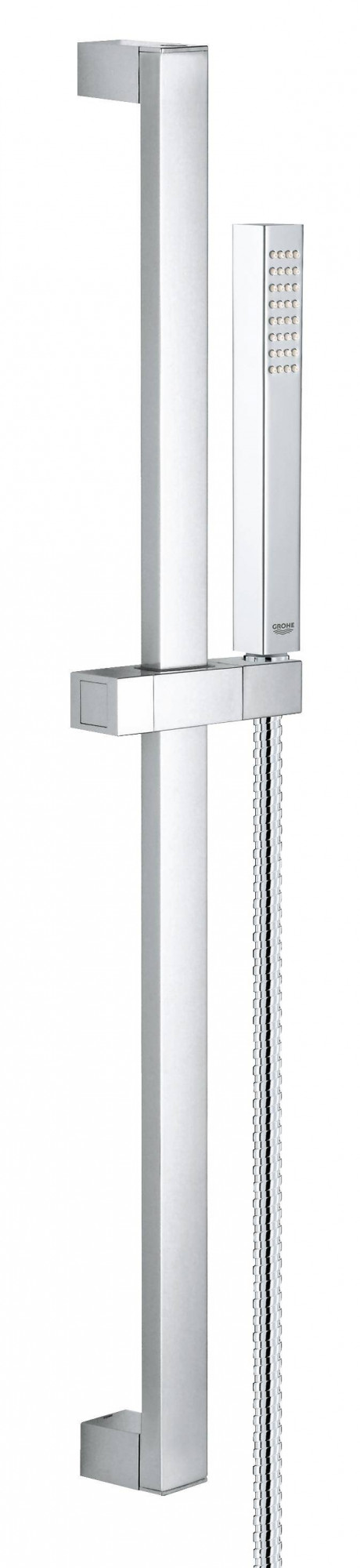 Душевой гарнитур GROHE Euphoria Cube+ (ручной душ, штанга 600 мм, шланг 1750 мм), хром (27891000)