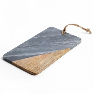 Доска разделочная деревянная серая 35,5х20 см Arin от La Forma LA FORMA ARIN 344430 Серый