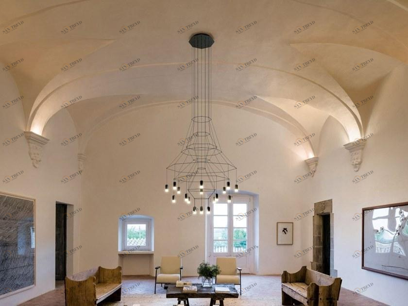 Vibia Светодиодная подвесная лампа Wireflow sun-id-1436483