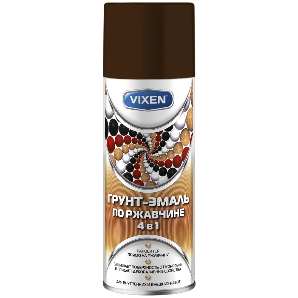 Грунт-эмаль по ржавчине Vixen-8017, 520 мл STLM-2120993 - Вид №1