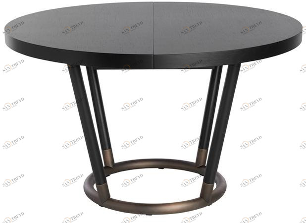 Potocco Раздвижной круглый деревянный стол Pipe 885/tc