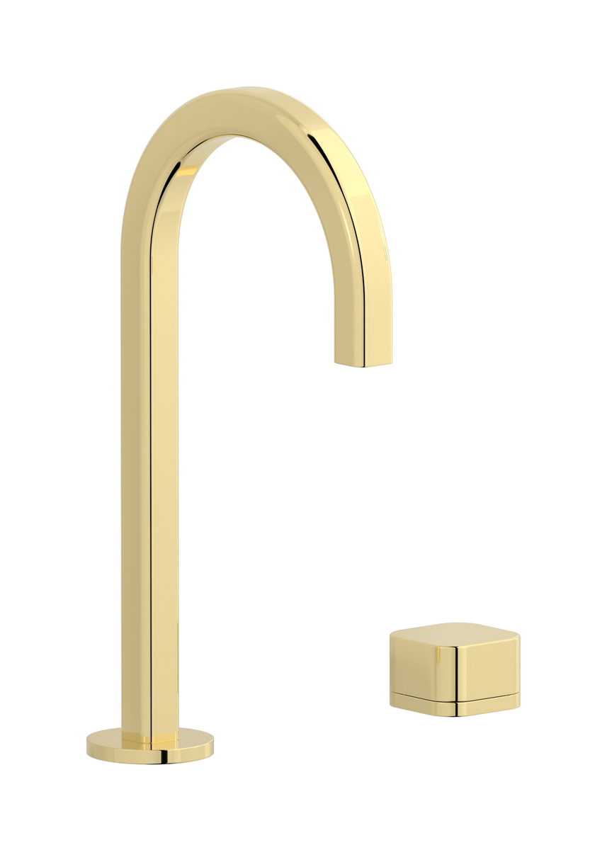 Смеситель для раковины на 2 отверстия WE ARE IB eo394ii_3 Pale Gold Elio