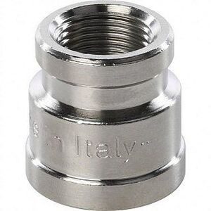 Муфта переходная ВВ 3/8х1/4" никель STOUT