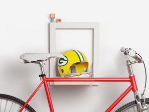 Крытая стойка для велосипедов из фанеры