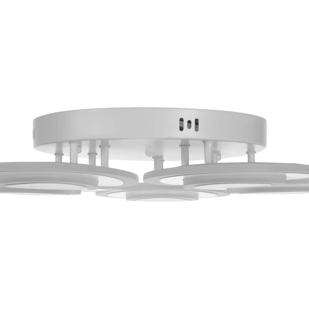 Люстра потолочная светодиодная Escada 10223/5LED 94W с пультом управления, 28 м², регулируемый белый свет, цвет белый 88294278 STLM-2039655  - Вид №6
