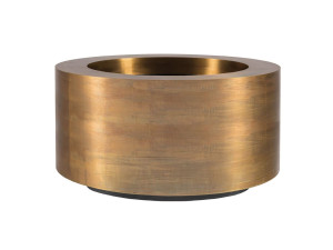 Круглая латунная плантатор