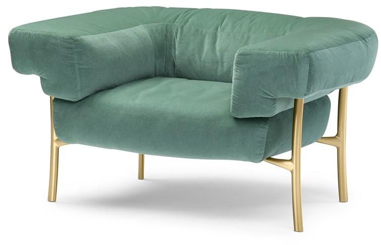 GHIDINI1961 Кресло с подлокотниками Katana sun-id-1453029 - Вид №1