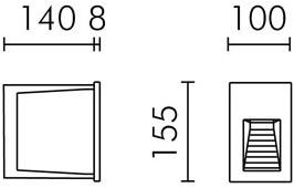 SIMES Светодиодный ступень из литого под давлением алюминия Eos sun-id-1392202 - Вид №9