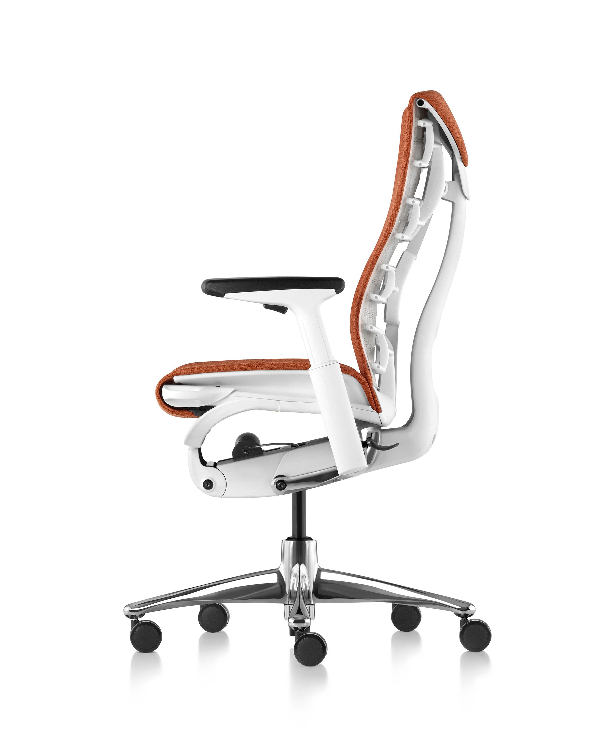 Эргономичный поворотный офисный стул с колесами Herman Miller EMBODY ARCH-00071256 - Вид №38