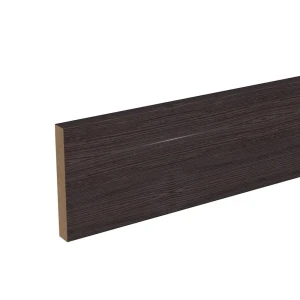 Добор 2050x100х8 мм финиш-бумага ламинация цвет орех тёмный