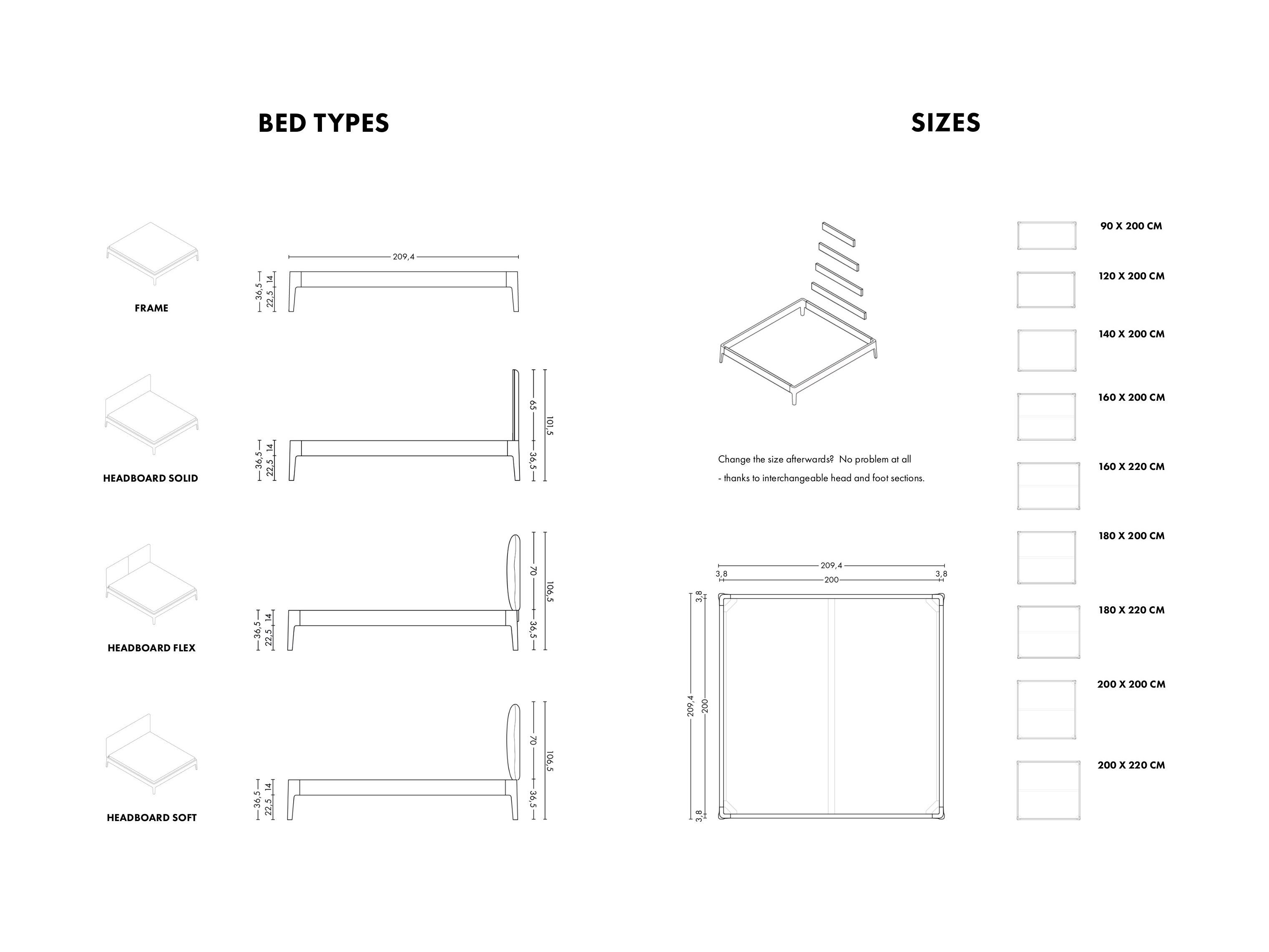Деревянная двуспальная кровать Noah Living белье ARCH-00050929 - Вид №24