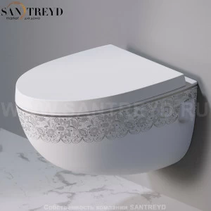 S511.462P Подвесной унитаз настенный Черный A. e T. Italia OVAL Италия