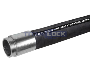 5in, Рукав для бетона «ALTAY», DN125, 2 фланца SK (5,5"), длина 3м, 85bar, TL125AT-3000-2F TITAN LOCK