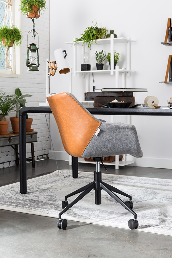 Стол Storm, черный, 180x90 см Zuiver 2100069 - Вид №4