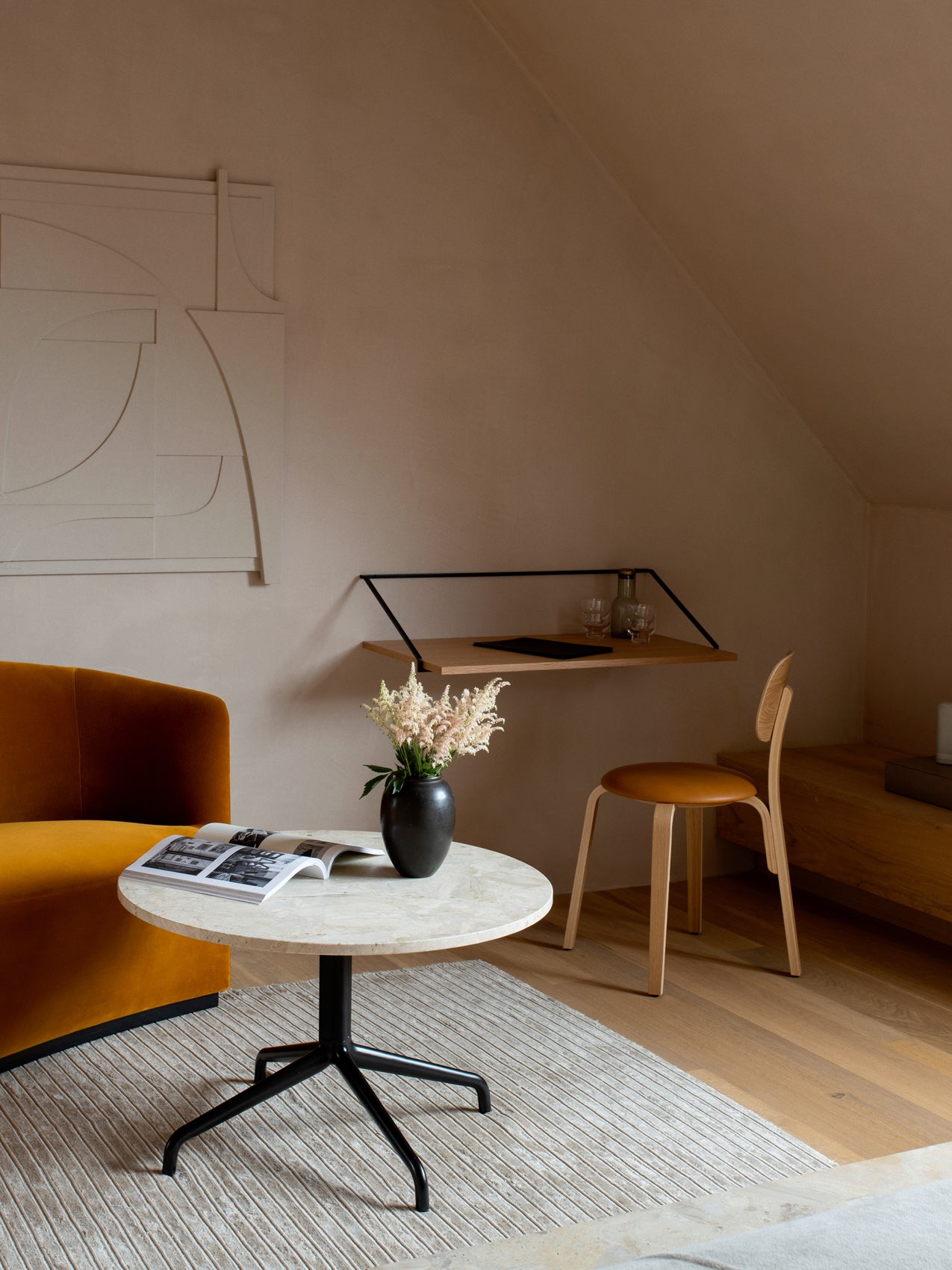 5709262050833 Afteroom Plus, Обеденный стул на деревянной основе, обитый LuceLight  - Вид №4