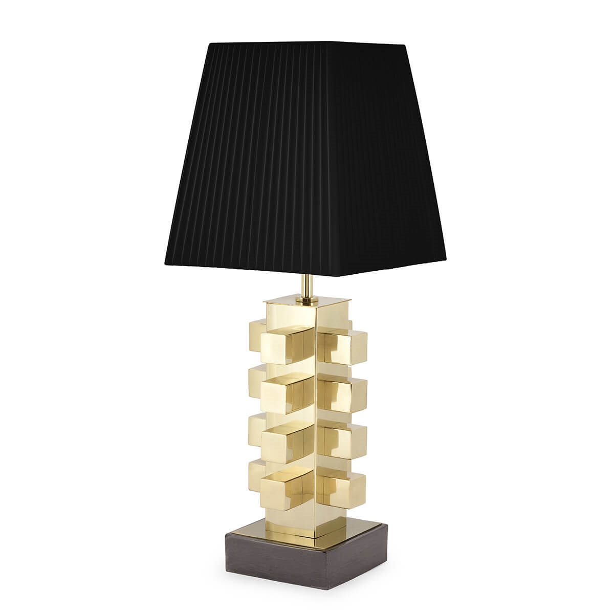 500261-93 ABHIKA НАСТОЛЬНАЯ ЛАМПА ДОБ ТРЕЗОР BLACK/GOLD 