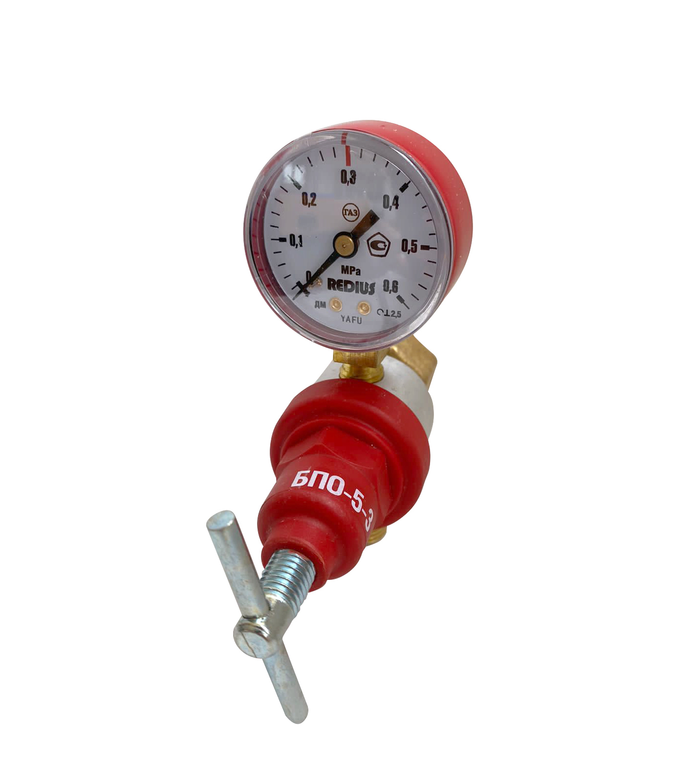 Редуктор Santreyd VAXT для газовых баллонов с манометром 84986718 STLM-0057478 - Вид №1