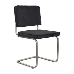 Стул Ridge Brushed Rib черный