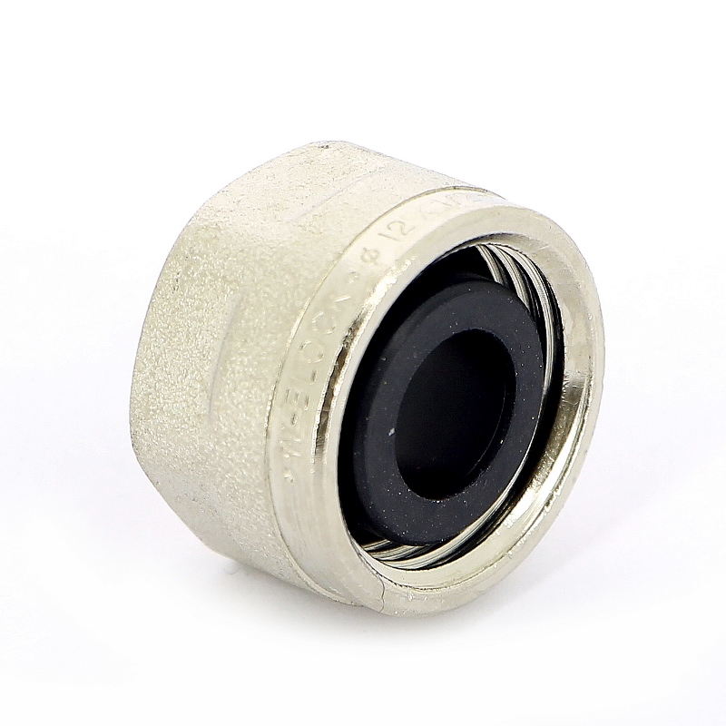 Соединитель для медной трубы обжим TIEMME 12х1/2"(16) 1440005 - Вид №1