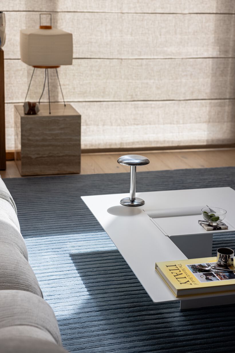 Низкий журнальный столик из листового металла Metallbude CUT ARCH-00111188 - Вид №49