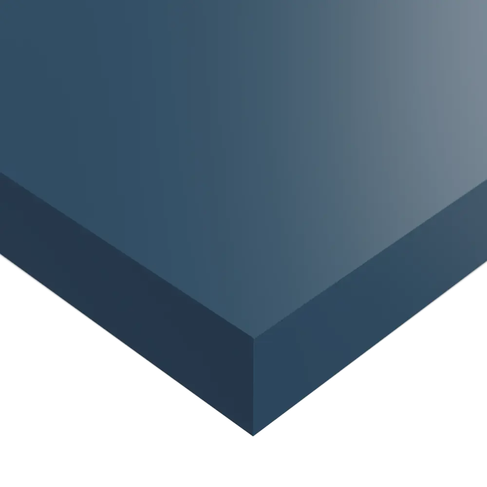 Полка настенная Spaceo Agata 80x23.5 см МДФ цвет синий STLM-2005932 - Вид №2