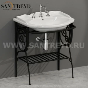 PA034 Напольная структура 69 см цвет Черный Globo Paestum Италия