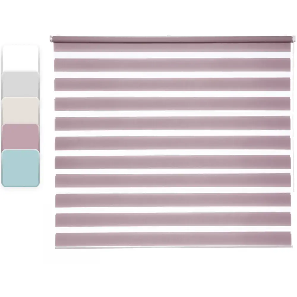 INSPIRE Peter - Рулонная штора день-ночь сиреневого цвета 180×175 см 85225648 STLM-0060082