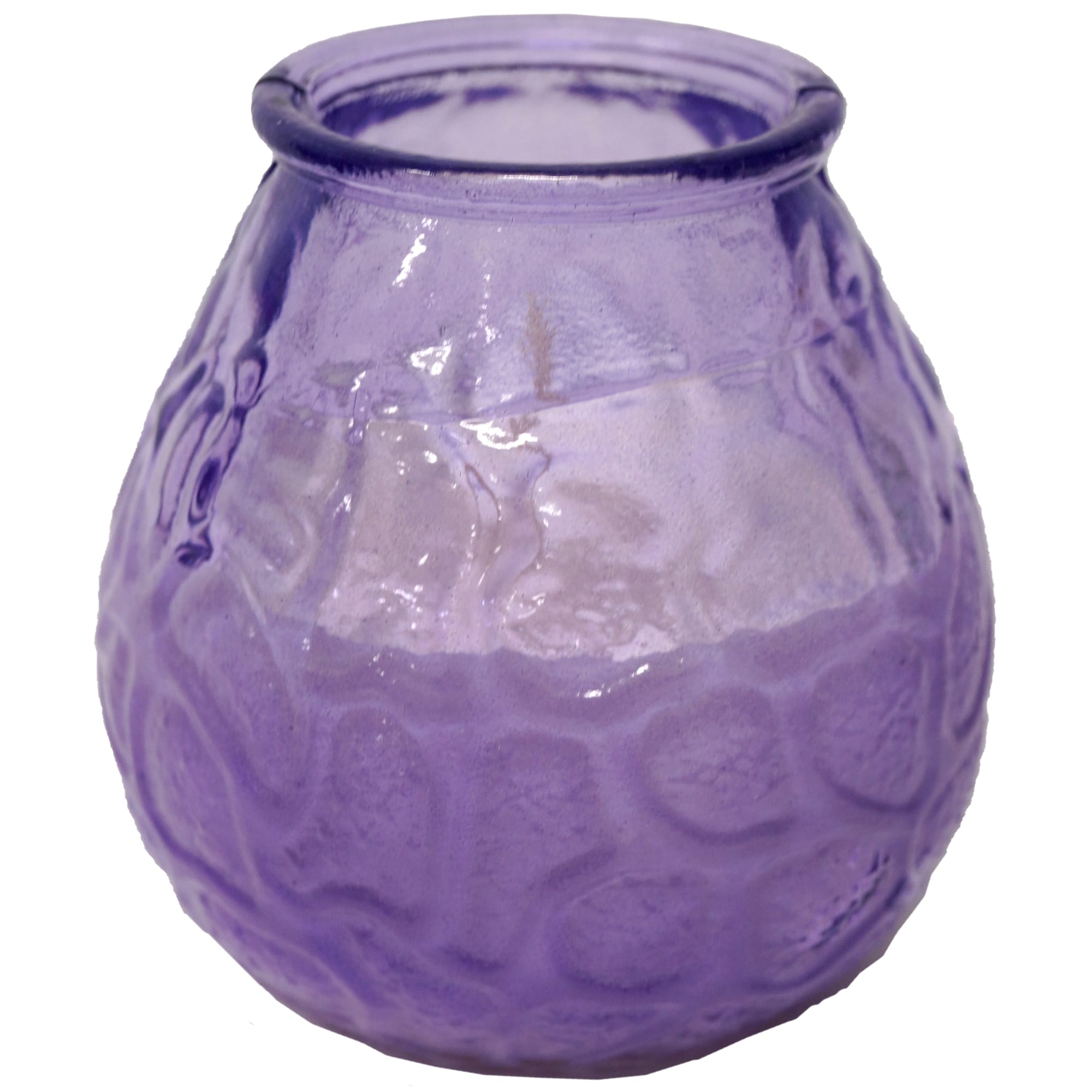 82625939 Свеча ароматическая в стекле, цвет лиловый Santreyd 