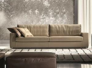 Former In Italia 3-х местный кожаный диван Ever