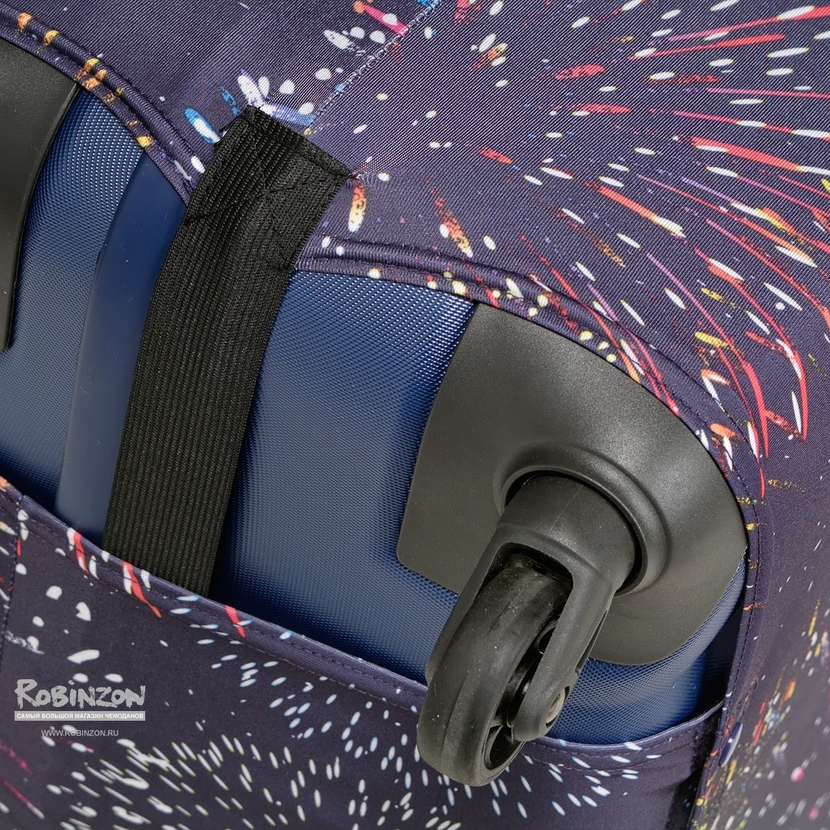 EBH386-M Чехол для чемодана средний EBH386 M Salute Eberhart  - Вид №3