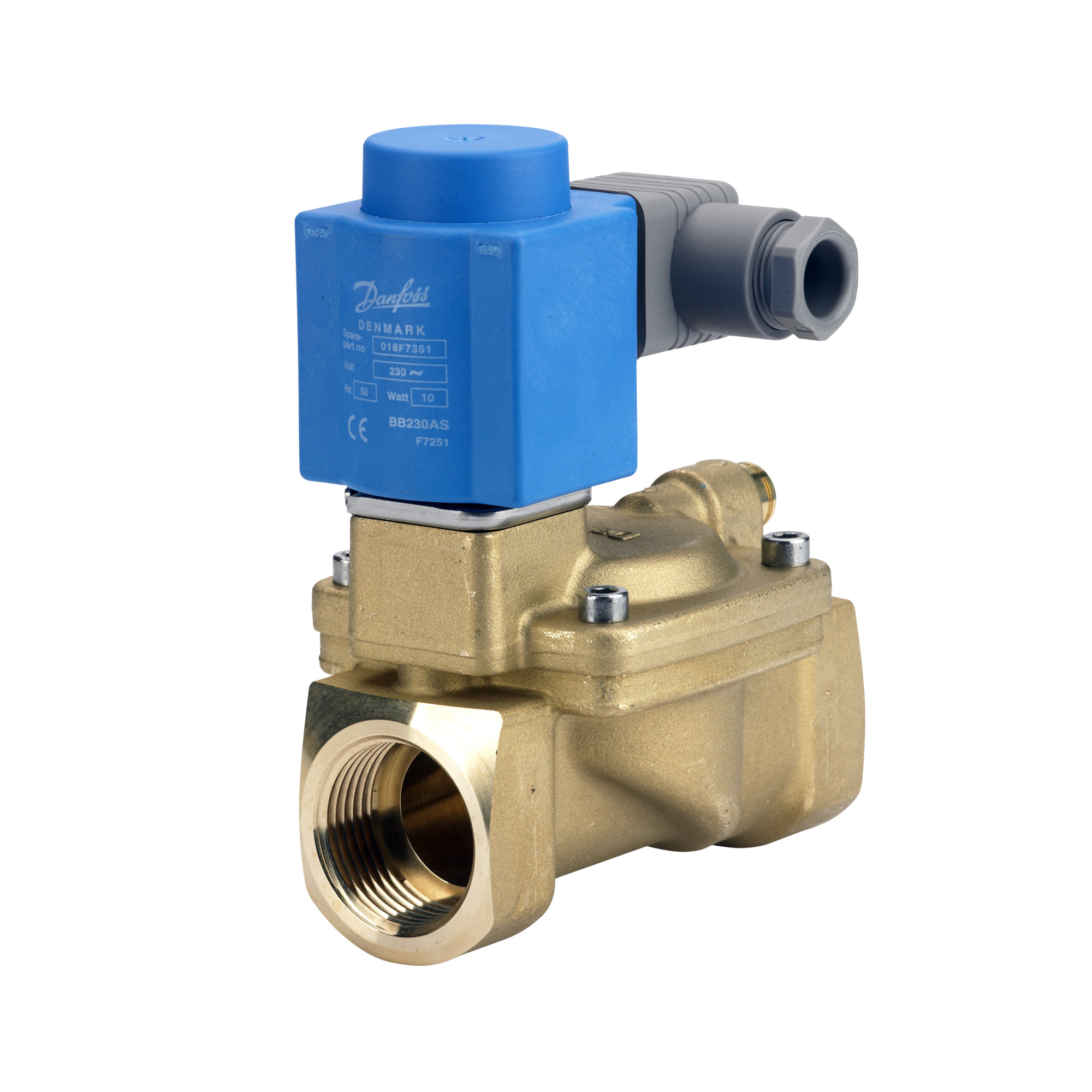 Danfoss EV220B — двухходовые электромагнитные клапаны для общей промышленности Клапан электромагнитный EV220B с кат. 032U460416  - Вид №41