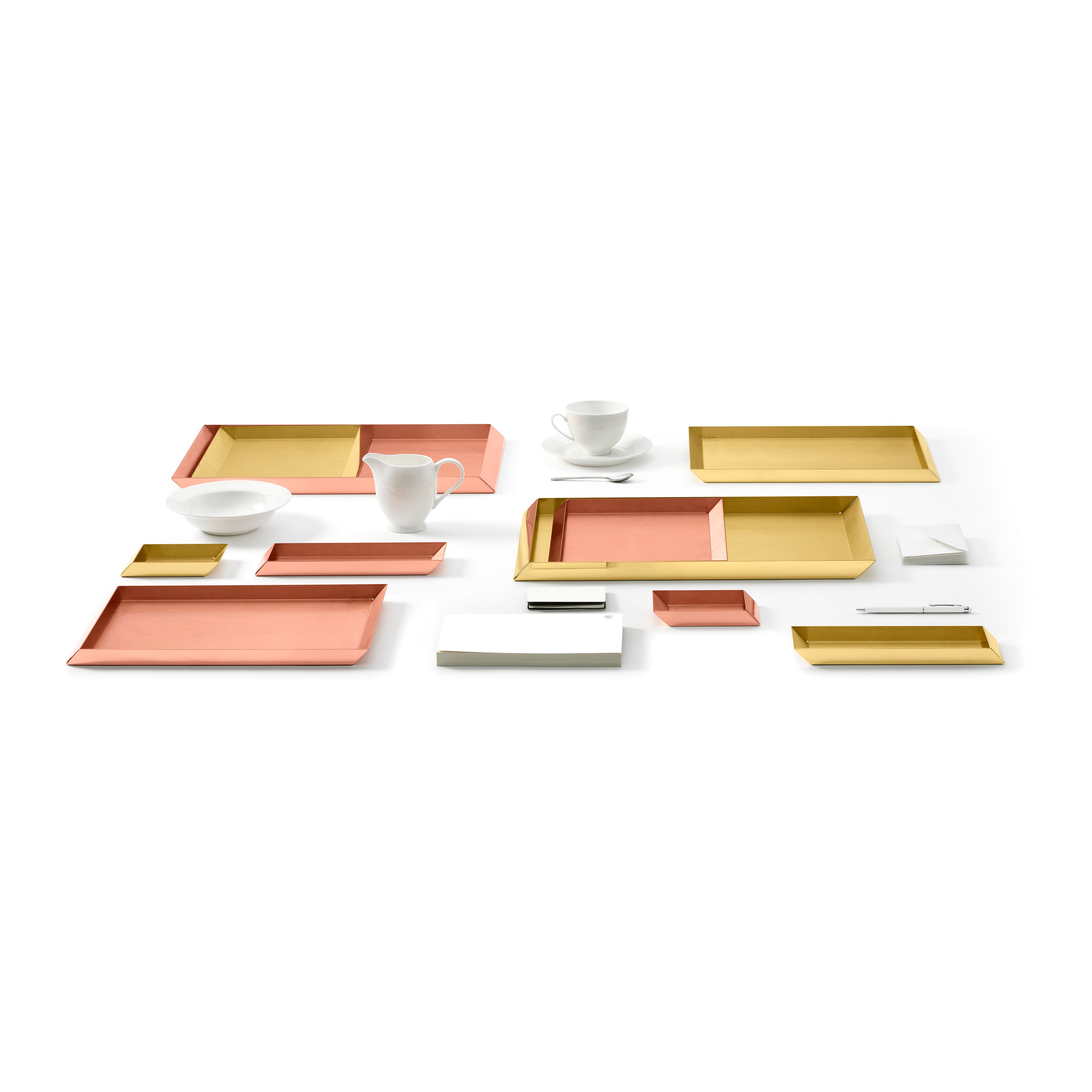 Лоток для бумаги из латуни GHIDINI1961 AXONOMETRY ARCH-00119057 - Вид №6