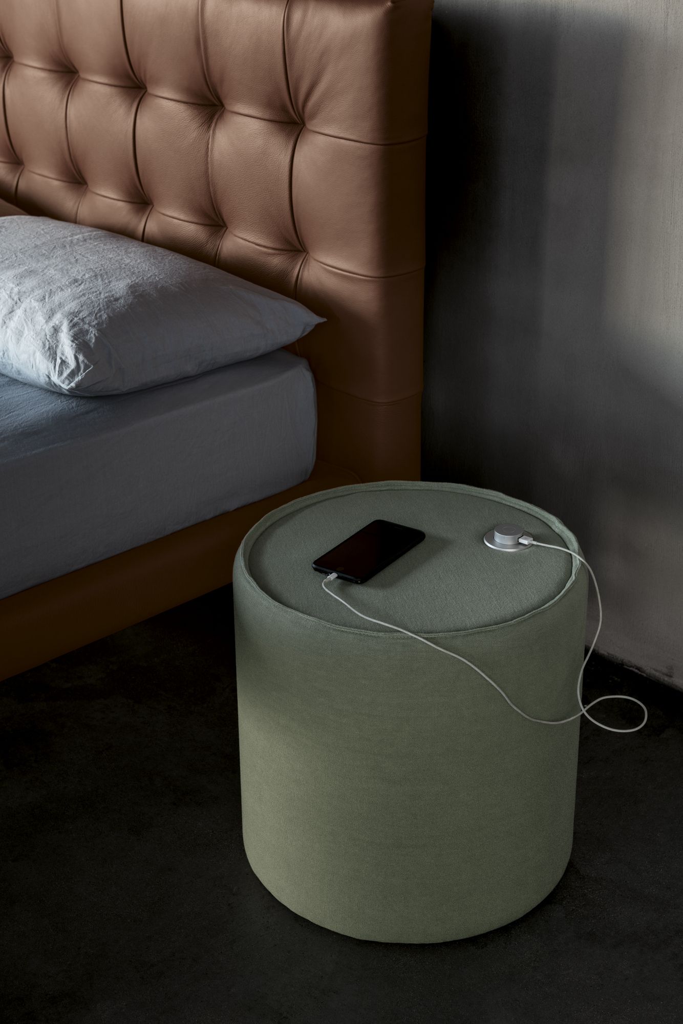 Двуспальная кровать с капитонным изголовьем Bolzan Freedom ARCH-00081133 - Вид №4