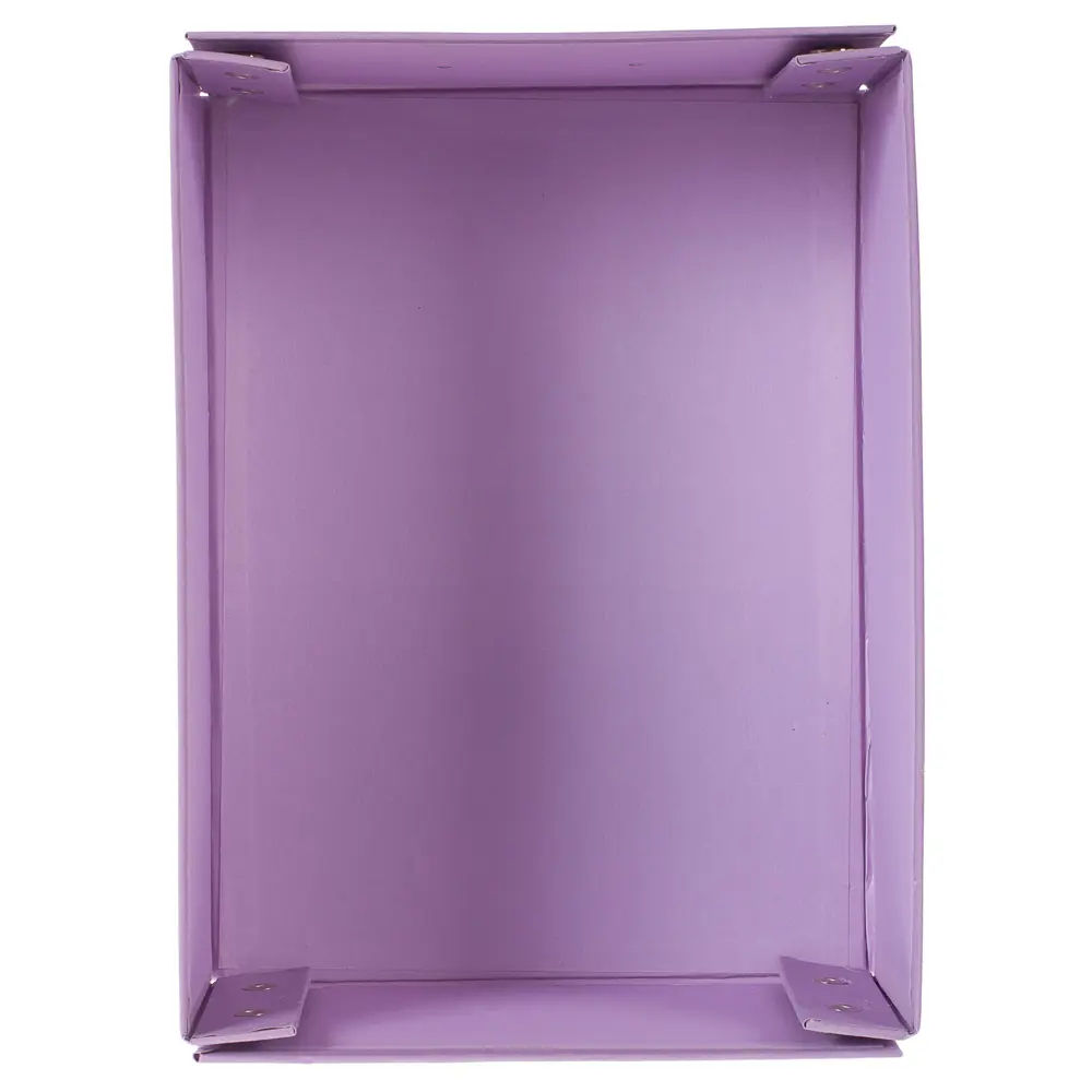 Коробка 31x13x22.5 см, картон, цвет сиреневый STORIDEA STLM-2009322 - Вид №1