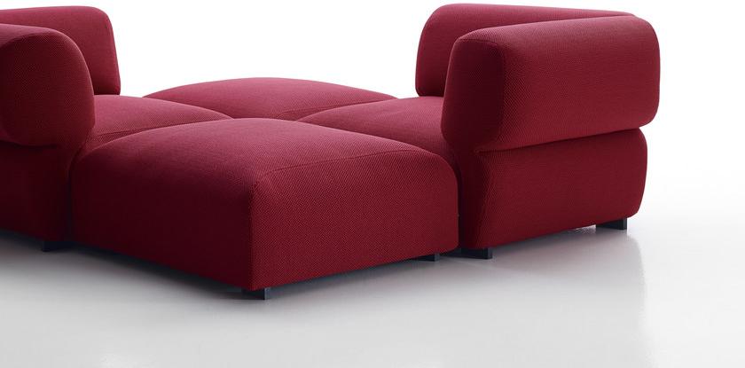 B&B Italia Outdoor Модульный угловой диван из ткани Butterfly sun-id-1421119 - Вид №4