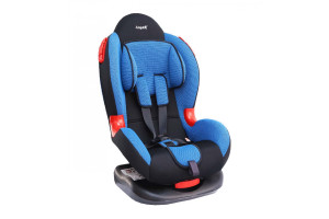 16266318 Детское автокресло Siger Кокон 9-25 кг, 8 месяцев-7 лет, isofix синее KRES0114 Azard