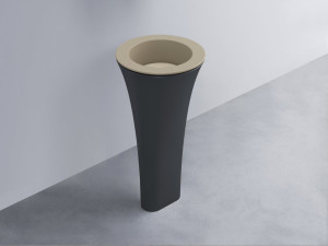 AMLA45-AV+AMPILT-LN+AMCOLT-BA Раковина Amedeo Tondo отдельностоящая cielo Enjoy + Amedeo