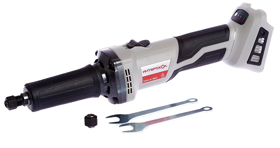 Прямая шлифовальная машина ИНТЕРСКОЛ ПШМ-8/18ВЭ АПИ 18V Без ЗУ, Без АКБ 9978189 STDN-0139717 - Вид №3