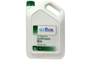 15984307 Антифриз Polarcool G11 зеленый, 5 кг 1950032214014 GT OIL