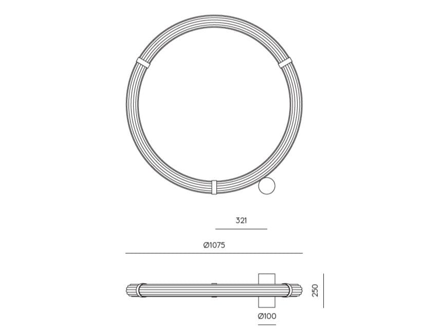 Светодиодный торшер с диммером Aromas del Campo Elli ARCH-00046930 - Вид №2