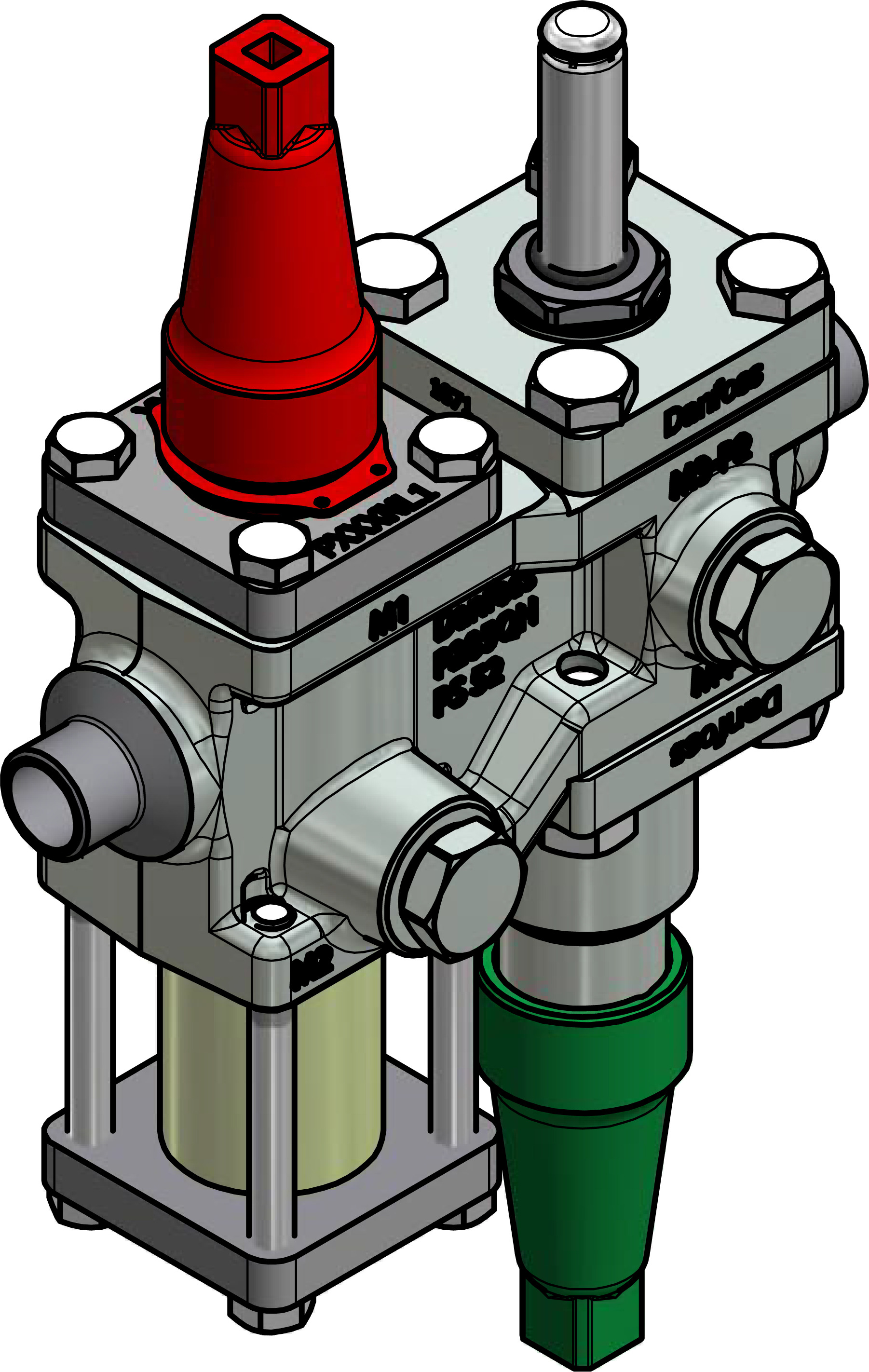 Danfoss ICF 15 — многофункциональные клапанные станции ICF 15-4-13 Клапан-регулятор универсальн 027L4523  - Вид №13