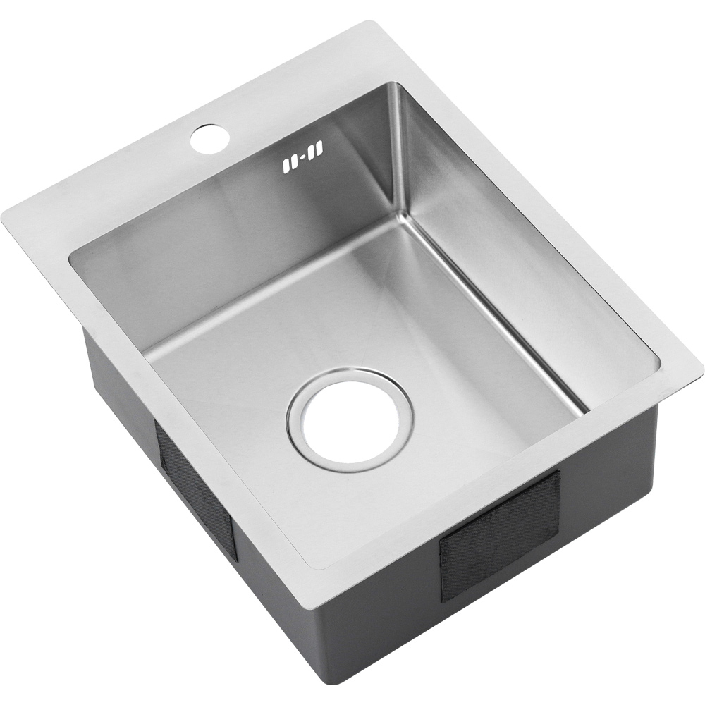 Мойка R4050H MELANA ProfLine 3,0/200 САТИН врезная прямоугольная MLN-R4050H - Вид №7