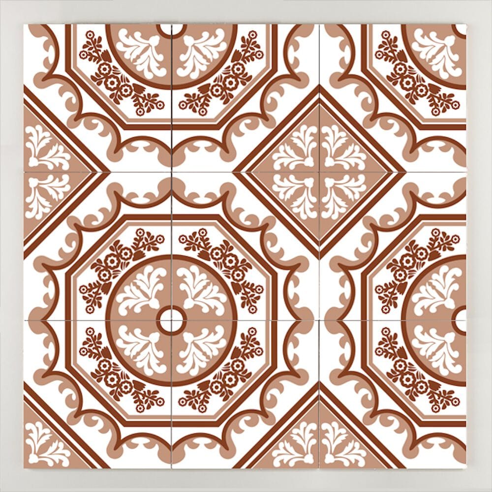 Пол / покрытие из глины ручной работы La Riggiola ручная печать ARCH-00036689 - Вид №1