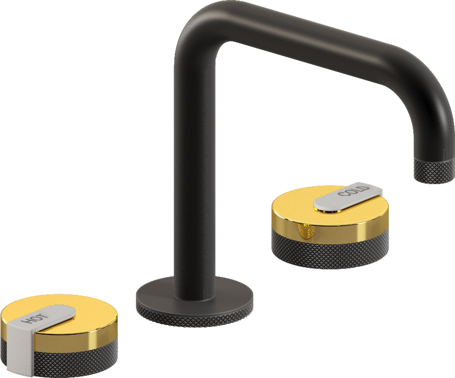 E-11511-R1AU-L1WT-GM Смеситель для умывальника на 3 отвертия GRAFF MOD+