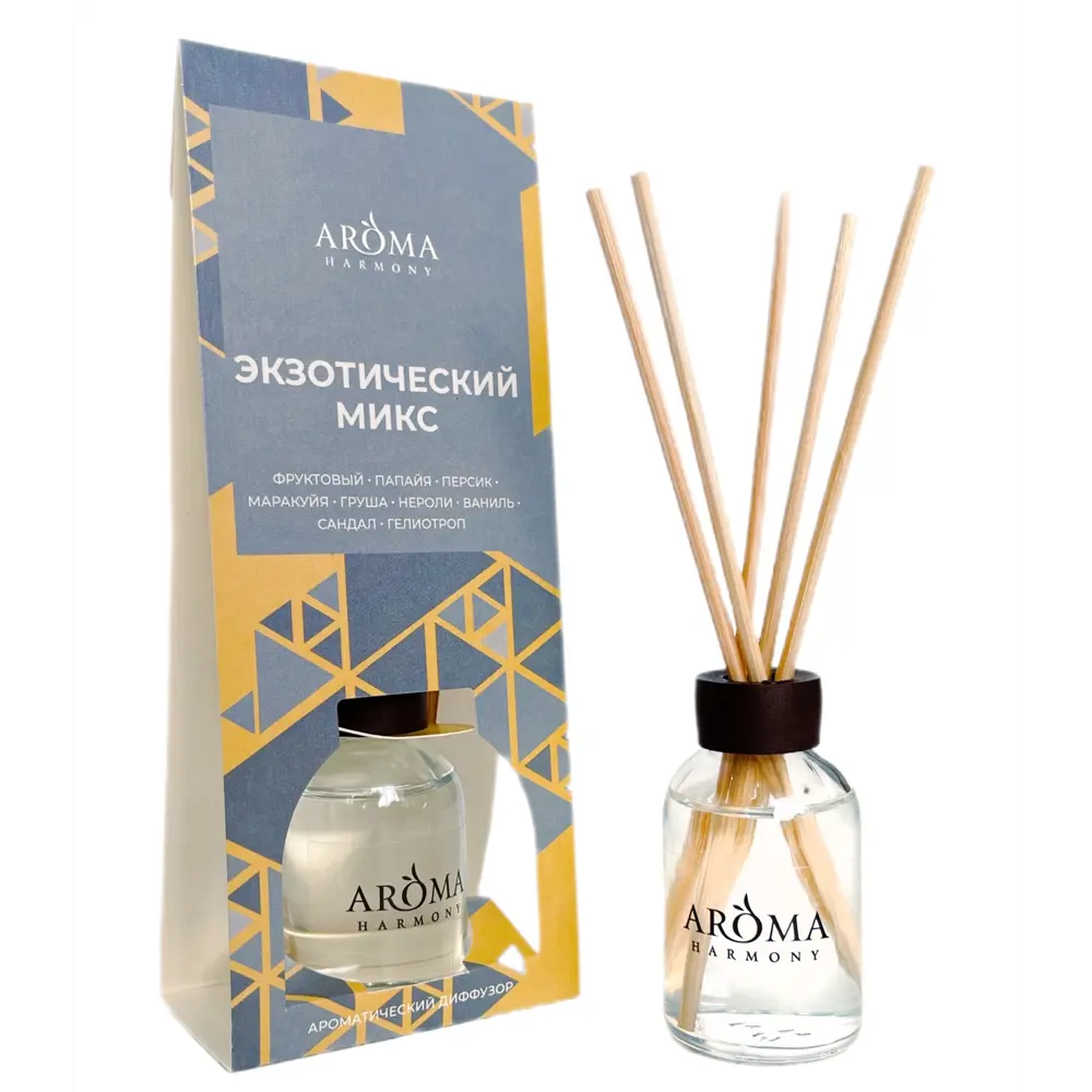 Ароматический диффузор Aroma Harmony Экзотический микс 30 мл 87984280 STLM-2013670 