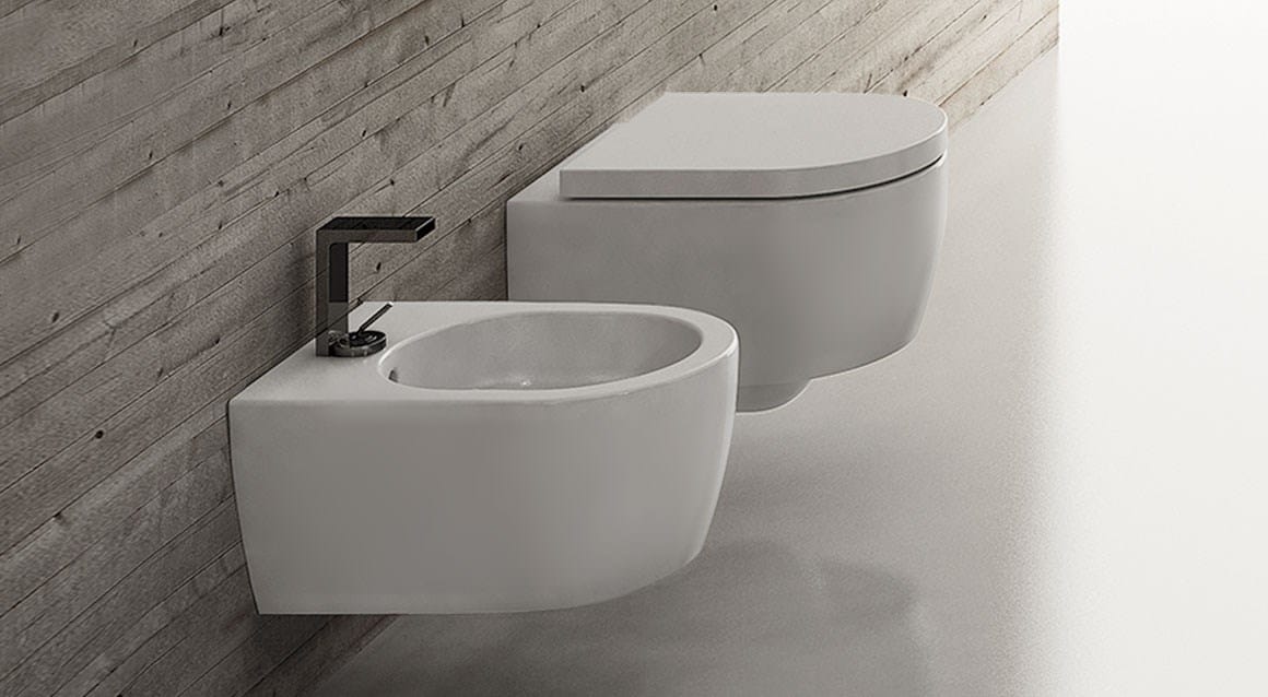 Керамический подвесной туалет Ceramica Cielo Smile ARCH-00088800 - Вид №2