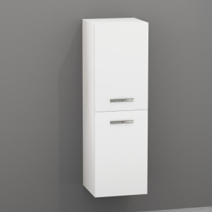 916830 Шкаф колонна подвесной 40x38x127 40 см цвет Белый бархат Kerasan Aquadom Италия