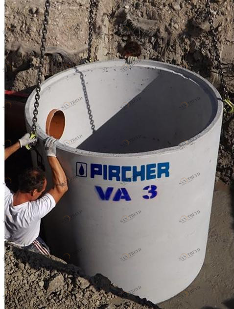 Pircher Круглый бак sun-id-1357005