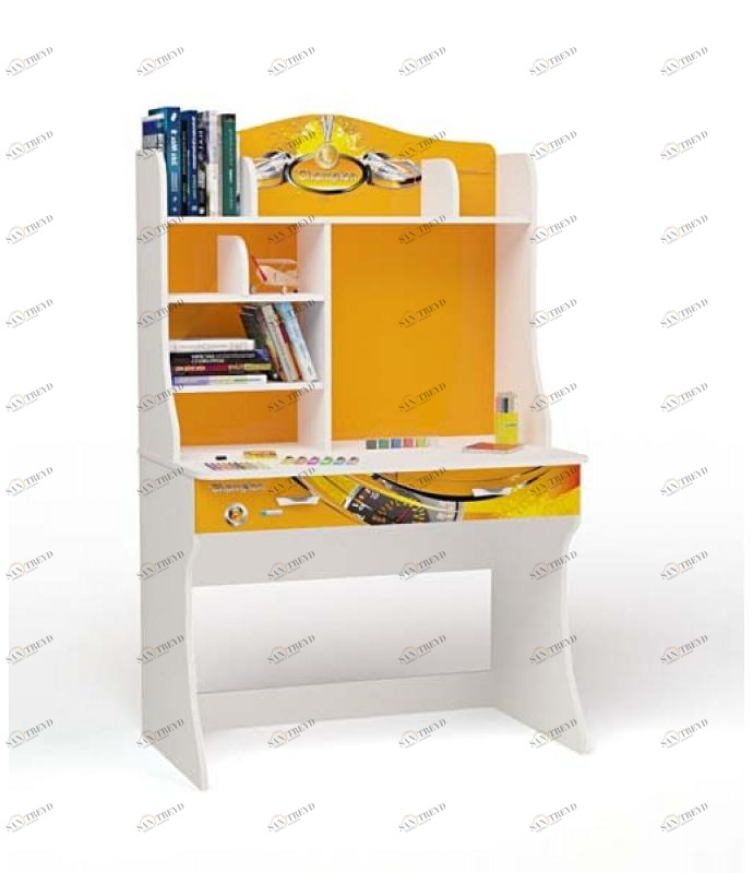 Стол с надстройкой ABC-KING Champion , оранж 4631148150324