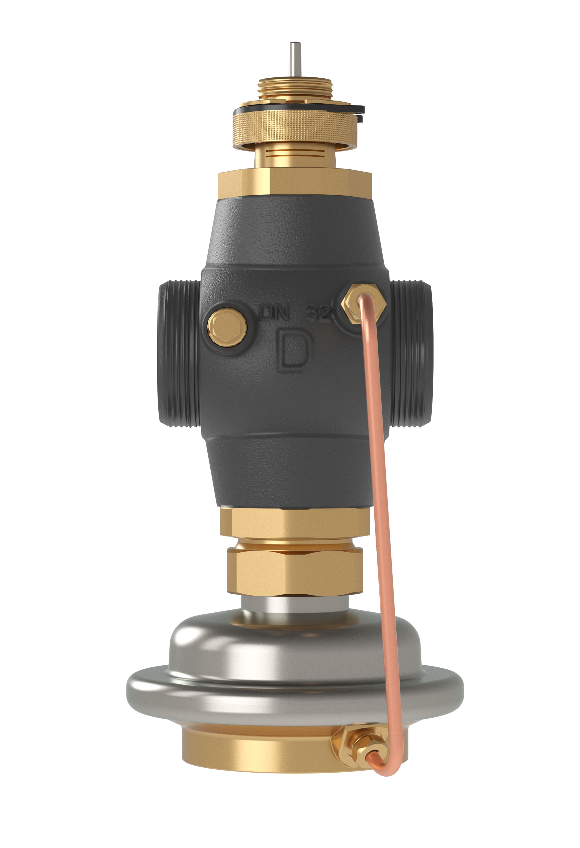 Danfoss Клапан регулирующий комбинированный AVQM с наружной резьбой или фланцевый Комб. р-рAVQM PN16 15/0,4//0,2/резьб. 003H6733  - Вид №46